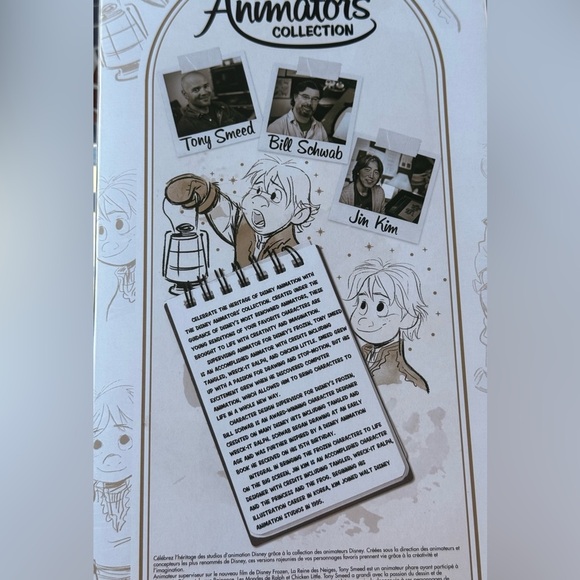 NEW! Disney Animators' Collection 16" Kristoff Doll From Frozen Comes W Sven - Picture 7 of 13